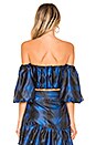 view 4 of 4 Brent Top in Blue & Black