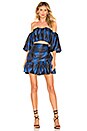 view 5 of 4 Brent Top in Blue & Black