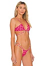 view 2 of 4 Wild Side Top in Fuchsia Pink Smiles in Fuschia Pink Smiles