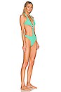 view 2 of 3 Want Me One Piece in Seafoam Blue