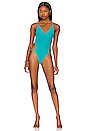 view 1 of 3 All The Fun One Piece in Aquamarine