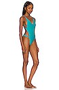 view 2 of 3 All The Fun One Piece in Aquamarine