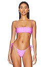 view 1 of 4 Lover Top in Magenta Monogram