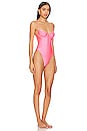 view 2 of 3 Gage One Piece in Candy Pink
