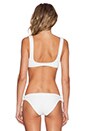 view 3 of 4 Tie Me Up Bikini Top in Ivory
