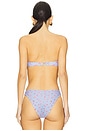 view 3 of 4 Desarae Top in Blue & Red Floral