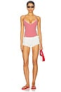 view 4 of 5 Ruby One Piece in Red Gingham