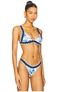 view 2 of 4 Adrift Top in Blue Floral