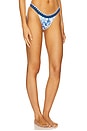 view 2 of 4 Adrift Bikini Bottom in Blue Floral
