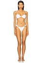 view 4 of 4 BAS DE MAILLOT DE BAIN ARIEL in White