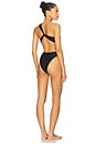 view 3 of 3 Ivana One Piece in Black