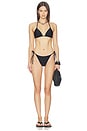 view 4 of 4 BAS DE MAILLOT DE BAIN DIAZ in Black