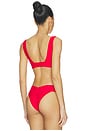 view 3 of 4 Raylee Top in Cherry Red