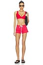 view 4 of 4 Raylee Top in Cherry Red
