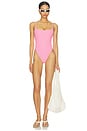 view 1 of 4 Ronan One Piece in Pink Gingham