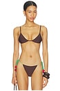 view 1 of 4 Filipa Top in Chocolate Brown
