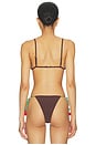 view 3 of 4 Filipa Top in Chocolate Brown