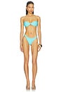 view 4 of 5 BAS DE MAILLOT DE BAIN KAILANI in Aqua Blue