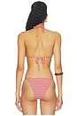view 3 of 5 Joie Top in Red & Blue Stripe