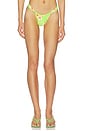 view 1 of 5 BAS DE MAILLOT DE BAIN ADORE in Green & Peach Floral