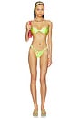 view 4 of 5 BAS DE MAILLOT DE BAIN ADORE in Green & Peach Floral