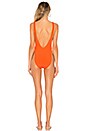 view 3 of 3 Dazed One Piece in Neon Orange