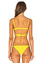 view 3 of 4 Tied Up Top in Yellow