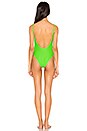 view 3 of 3 Chelsey One Piece in Neon Green