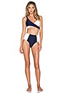 view 4 of 4 BAS DE MAILLOT DE BAIN WRAP IT UP in Navy & Ivory