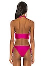 view 3 of 4 Aliah Top in Hot Magenta