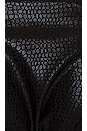 view 5 of 5 Zuma Top in Black Croc
