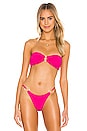 view 1 of 5 For Keeps Bikini Top in Watermelon