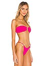 view 2 of 5 For Keeps Bikini Top in Watermelon