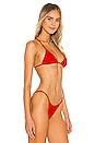 view 2 of 5 Worth It Bikini Top in Red