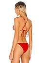 view 3 of 5 Worth It Bikini Top in Red