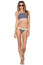 view 4 of 4 Hvar Bottom in Navy & White Stripe