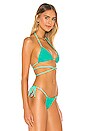 view 2 of 4 The Cassie Top in Jungle Green