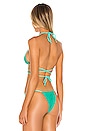 view 3 of 4 The Cassie Top in Jungle Green