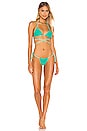 view 4 of 4 The Cassie Top in Jungle Green