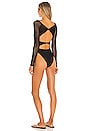 view 3 of 3 Nichelle One Piece in Black