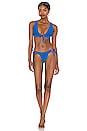 view 4 of 4 TOP BIKINI ACE in Sea Blue
