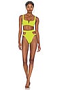 view 4 of 4 TOP BIKINI AIKEN in Lime