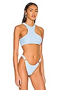 view 2 of 5 Say It Top in Baby Blue
