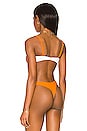 view 3 of 4 Ride With Me Top in Orange & White