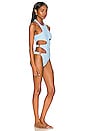 view 2 of 3 Say It One Piece in Baby Blue