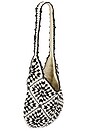 view 4 of 4 SAC À MAIN SABBA in Black/ivory