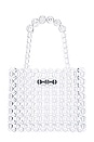 view 2 of 4 Carrie Beaded Purse in Clear