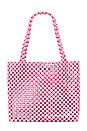 view 1 of 4 Justin Beaded Bag in Matte Pink
