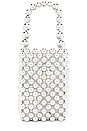 view 1 of 4 Thea Beaded Bucket Bag in Silver