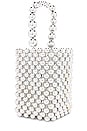 view 3 of 4 Thea Beaded Bucket Bag in Silver